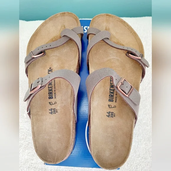 Birkenstock Mayari Mocca Men's Sandals Size 11 Regular Fit EU 44 NWT - Picture 9 of 16
